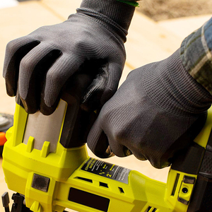 Ente an toàn bán buôn xây dựng làm việc găng tay micro-foam Nitrile tráng tay bảo vệ an toàn găng tay grey breather chống trượt - Product Image 6