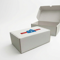 Boîtes d'expédition personnalisées biodégradables, boîtes d'expédition écologiques pour cadeaux, boîtes d'expédition avec logo