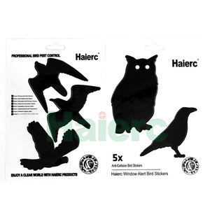 Pegatina Repelente <span class=keywords><strong>de</strong></span> <span class=keywords><strong>Aves</strong></span> para Ventanas <span class=keywords><strong>de</strong></span> Plástico Haierc, Evita que las <span class=keywords><strong>Aves</strong></span> Migratorias se Golpeen con el Vidrio, Protector <span class=keywords><strong>de</strong></span> Palomas para el Hogar - Product Image 4