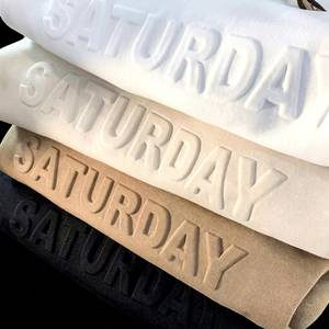 Sweat à capuche épais personnalisé avec logo en relief pour homme, broderie 3D et impression sérigraphique – Nouvelle collection - Product Image 1