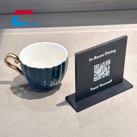 Support NFC en bois séparable NTAG 213 215 216 424 Menu de table de restaurant NFC