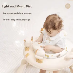 <span class=keywords><strong>Poussette</strong></span> à main multifonctionnelle anti-renversement pour les tout-petits Chariot de <span class=keywords><strong>marche</strong></span> pour enfants <span class=keywords><strong>avec</strong></span> cadre en plastique anti-O-Shaped Legs - Product Image 1