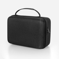 Étui personnalisable en tissu Oxford durable, coque rigide en mousse EVA noire, fermeture éclair, étui pour Nintendo Switch 2, étui en EVA noir