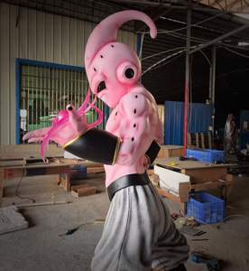Escultura de <span class=keywords><strong>Majin</strong></span> <span class=keywords><strong>Buu</strong></span> de Tamaño Real 1/1, Estatua de Resina de Dragon <span class=keywords><strong>Ball</strong></span> <span class=keywords><strong>Z</strong></span>, Decoración para Lugares de Entretenimiento, Disponible para OEM - Product Image 1