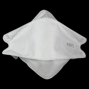 Masker wajah <span class=keywords><strong>Respirator</strong></span> KN95 KF4 sekali pakai, kapasitas penyaringan tinggi untuk perlindungan debu - Product Image 1