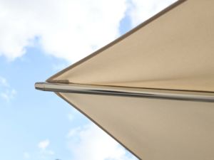 Sombrilla Moderna Impermeable Anti-UV de 3x3m con Elevación a Gas, Base de Aluminio, para Uso en Hoteles y Exteriores (Varilla de 3mm, Tubo de 1.8mm y 1mm) - Product Image 6