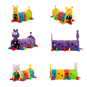 Juegos al aire libre para jardín de infantes, elfos, taladros para enseñar juguetes, sistema de sentido para niños, equipo de entrenamiento, túneles para gatear - Product Image 2