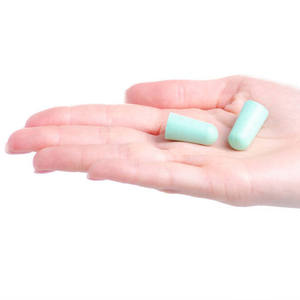 Bouchons d'oreille en vrac souples, couleur personnalisée, mousse réutilisable, réduction du bruit, bouchons d'oreille <span class=keywords><strong>Peltor</strong></span> pour dormir, étudier, Construction, Logo personnalisé - Product Image 2