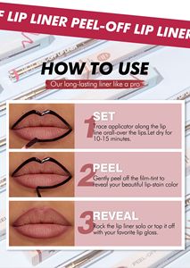 MLM Customized Strippable Lip Tint Non-Stick Cup Waterproof Easy to Color High Pigment Hydrating Lip Makeup peel off lip gloss - Product Image 6