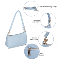 Sac fourre-tout rétro classique personnalisé pour femme, sac à bandoulière en cuir PU imperméable avec fermeture éclair, élégant et tendance