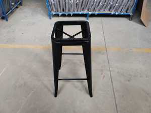 <span class=keywords><strong>Tabouret</strong></span> de bar en métal <span class=keywords><strong>Tolix</strong></span> de style industriel <span class=keywords><strong>vintage</strong></span> empilable pour café, restaurant, cuisine avec siège en bois - Product Image 5