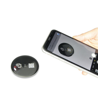 Menu tactile intelligent NFC, étiquette NFC, autocollant en époxy NFC, menu collé sur la table pour la commande de nourriture en libre-service dans les restaurants