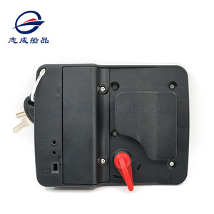 Serrure de porte pour camping-car en alliage d'aluminium, à montage latéral, étanche, avec lecteur de carte IC - Product Image 4