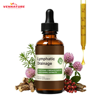 Minyak Drainase Limfatik Cair 60ML Tetes Liposomal Dewasa Mendukung Pencernaan Kesehatan Imunitas Bebas Gluten Alami Bebas Susu