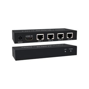 Tonli 60m用于扩展器1输入4个以太网输出用于分路器Cat5e/Cat6金属1080P无延迟 - Product Image 4