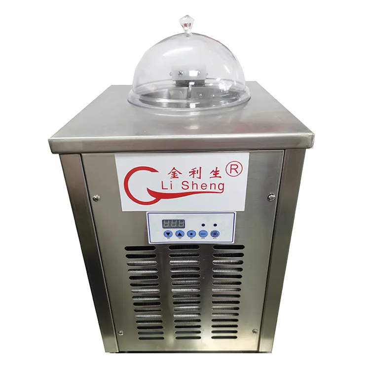 Jin Li Sheng Mini Bancada Artisan Gelato Ice Cream Máquina turbina uma glace professionnel máquina de sorvete duro comercial