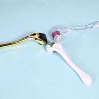Rouleau de massage Derma 540 0,5 mm pour hommes et femmes, soin de la peau, repousse des cheveux et de la barbe, élimination des rides et des cicatrices