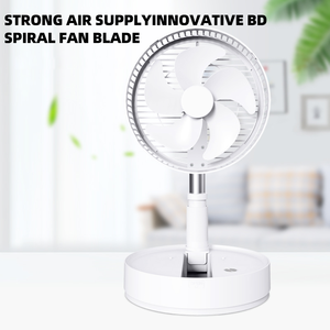 <span class=keywords><strong>Ventilateur</strong></span> pliable rechargeable AntarcChill, 4 vitesses, <span class=keywords><strong>ventilateur</strong></span> <span class=keywords><strong>de</strong></span> sol télescopique, <span class=keywords><strong>ventilateur</strong></span> <span class=keywords><strong>de</strong></span> <span class=keywords><strong>bureau</strong></span> 270 °   Refroidisseur d'air portable sans balais réglable - Product Image 5