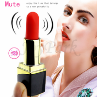JoyPark Heißer G-Punkt-Nippelstimulator Mini-Bullet-Lippenstift-Vibrator IPX5 Wasserdicht 10-Gang USB Wiederaufladbar Latexfreies Sexspielzeug
