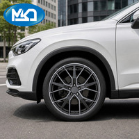 Jantes en aluminium forgé sur mesure, finition Gunmetal usinée, à rayons concaves en V, 19-22 pouces, 5x108, pour la restyling de berlines européennes, SUV et véhicules électriques