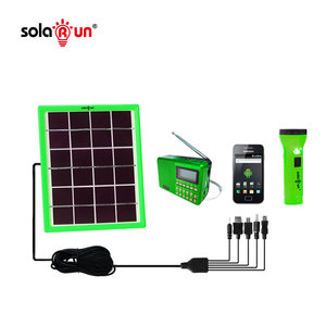 Sistema de iluminación Solar portátil para el hogar, iluminación de alto rendimiento y carga, con televisión de 19 pulgadas - Product Image 3