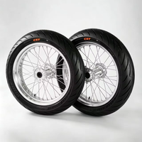 Kit de roues Supermoto Surron Ultra Bee Talaria MX4 MX5 17 pouces, moyeu en aluminium CNC, pneus 100/80-17 130/70-17, moto électrique tout-terrain