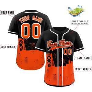 Camiseta de Béisbol Personalizada para Hombre con Diseño de Graffiti, Nombre del Equipo, Número y Logotipo - Product Image 3