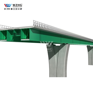 Puente de un solo arco, puentes de acero cortos de tramo simple, diseño de alianza, viga de viga enrollada romana segmentaria - Product Image 6