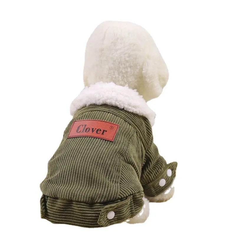 小型犬用厚手の秋冬犬用ジャケットペット用衣類メーカー卸売