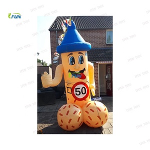 Globo Inflable <span class=keywords><strong>de</strong></span> 3m con Personaje <span class=keywords><strong>de</strong></span> <span class=keywords><strong>Abraham</strong></span>, Diseño <span class=keywords><strong>de</strong></span> Dibujos Animados Holandeses, para Fiestas <span class=keywords><strong>de</strong></span> Cumpleaños, con Ventilador Incorporado, Personalizable - Product Image 5