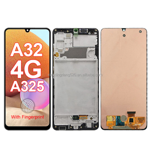 Pantalla Táctil Digitalizadora de Repuesto para Teléfono Celular <span class=keywords><strong>A325F</strong></span> Ori Afficher, Pantalla LCD Original con Marco para Samsung Galaxy A32 4G - Product Image 1