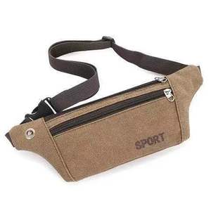 Sport Waist Pack Nylon Anti-Theft Outdoor Sports Bag Unisex Crossbody Chest Bag Solid Color Spring 2024 - Product Image 1