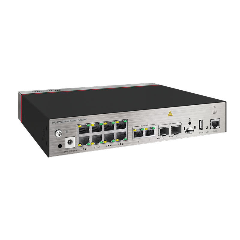 Huawei Firewall USG6331E-AC (10*GE RJ45+2*10GE SFP) applicable to small and medium enterprises