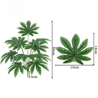 Vente en gros, feuilles artificielles de haute qualité, toucher réel, feuilles artificielles, plantes vertes, feuilles de laurier