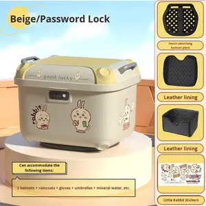 Nouveau coffre de Scooter électrique en plastique ABS/PP 36L stockage de grande capacité pour Ninebot et boîte de queue Compatible - Product Image 2