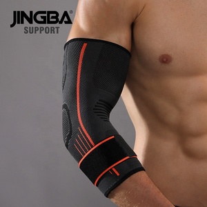 Vente d'usine JINGBA : Manchon de compression en nylon pour coude de sportif, protection du bras, soutien du coude de tennis, pour musculation et gym - Product Image 4