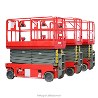 Ascenseur mobile à ciseaux 4M 8M Plate-forme de levage automatique hydraulique Mini tables élévatrices à ciseaux Levage mobile autopropulsé