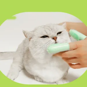 Spazzolino per Cani a Doppia Testa con Impugnatura Morbida, Spazzola per la Pulizia dei Denti e la Cura dell'Alito, Accessorio per Animali Domestici - Product Image 5