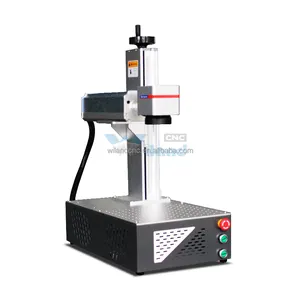 35w,40w Maker Machine Fiber Laser Marking Machine For Non-metal Wood Leather