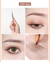 Lápiz de Cejas Ultrafino de 2 mm, Resistente al Agua y de Larga Duración, Lápiz de Cejas de Madera para Entrenamiento de Microblading y Tatuaje