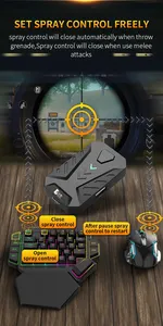 Игровая клавиатура и мышь комбо мобильный телефон геймпад конвертер контроллер адаптер для игры на Android телефоны