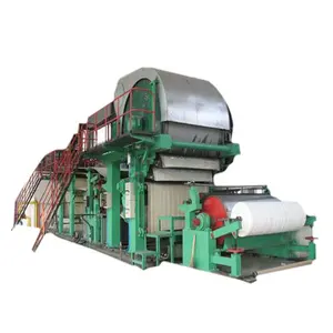 Hot selling wood pulp paper roll for sanitary napkin wheat straw 3200mm paper machine