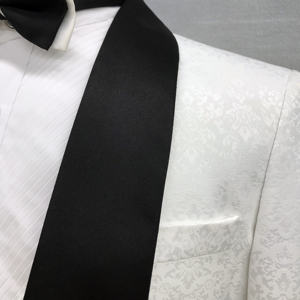 Costumes et blazer jacquard pour hommes avec impression de fleurs pour banquet, mariage, marié 3 pièces <span class=keywords><strong>Suite</strong></span> pour hommes Meilleure vente - Product Image 4