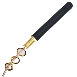 Factory-Customized Bolt-Through Screw-Mount Mini Indoor Circular 2.4GHz <b>WiFi</b> Slim Whip Antenna with RG316 <b>Cable</b> and UFL - Product Image 4
