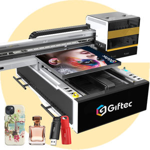 طابعة Giftec A1 6090 ذات السطح المستوي للطباعة بالأشعة فوق البنفسجية مع تحديد المواقع البصري للطباعة التلقائية عالية السرعة للصور وزجاجات العطور وأغطية الهواتف - Product Image 1