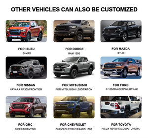 Cubierta de Caja de Camioneta Plegable de Aluminio de 6.9 pies para GMC 2500 3500 2015+, Cubierta Retráctil para Plataforma de Camioneta, Accesorios <span class=keywords><strong>4X4</strong></span> - Product Image 4