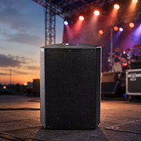 LA315DB Enceinte active 3 voies 15 pouces avec amplificateur de classe D, DSP et USB, pour scène, église, discothèque et événements en direct