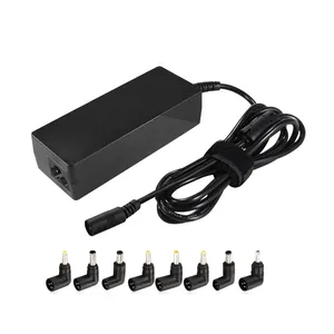 Chargeur d'ordinateur portable universel, 65W 15V-20V, adaptateur d'alimentation, pour HP Dell Lenovo Samsung Asus Acer