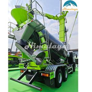 新型ズームリオン12立方メートル2、3、6、7立方メートル電動エンジンポンプモーター大型オープンコンクリートミキサー機（スペアパーツ付き） - Product Image 3