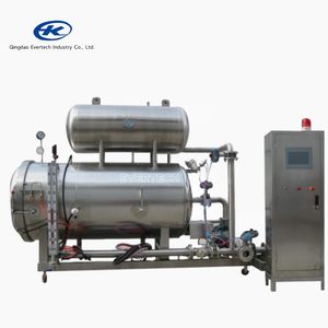 Esterilizador Industrial Automático de Vapor para Sardinas Enlatadas, 500L, Máquina de Retorta de Pulverización de Agua Pequeña, Nuevo, en Venta - Product Image 5